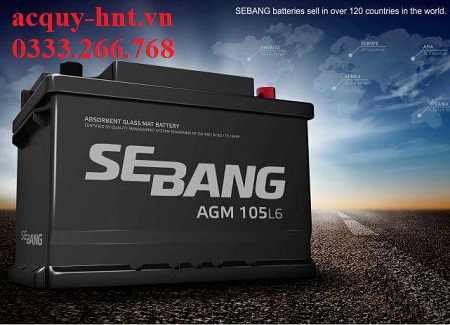 Ắc quy SEBANG, Ắc QUy Ô Tô, Ắc Quy Miễn Bảo Dưỡng 033.486.1111 -  085.818.1111