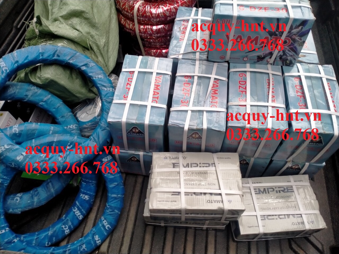 Ắc Quy Yamato cho xe đạp điện, xe máy điện 