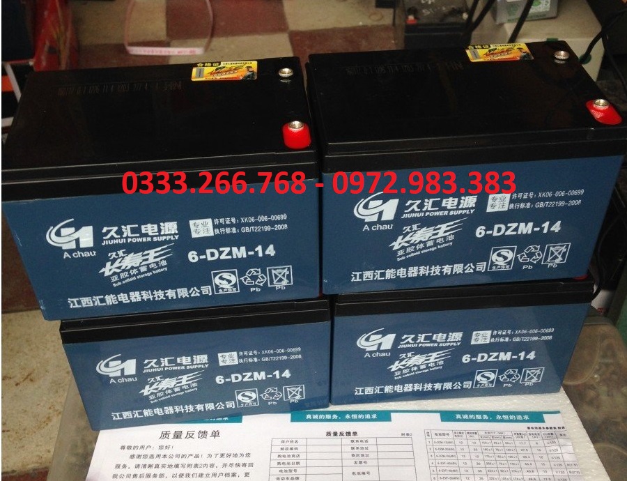 Ắc Quy Thiên năng (Tianneng) cho xe đạp điện, xe máy điện 