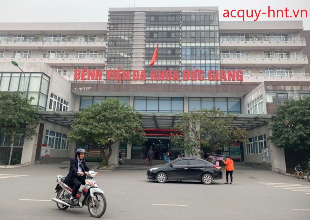 Cứu Hộ Ắc Quy - Thay thế Tại Bệnh viện Đa khoa Đức Giang, Long BIên, Hà Nội 0334861111