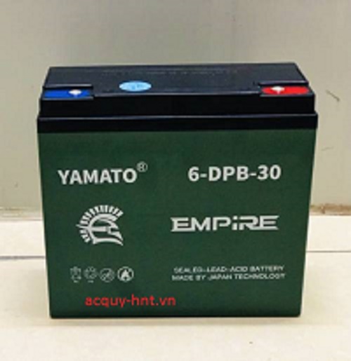 Ắc quy xe đạp điện Yamato 6-DPB 30(12V - 30ah)