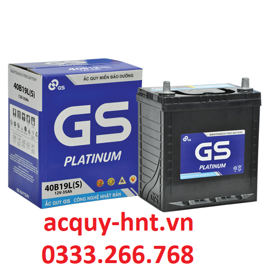 Ắc Quy Khởi Động GS MF 40B19LS (12V- 35AH)