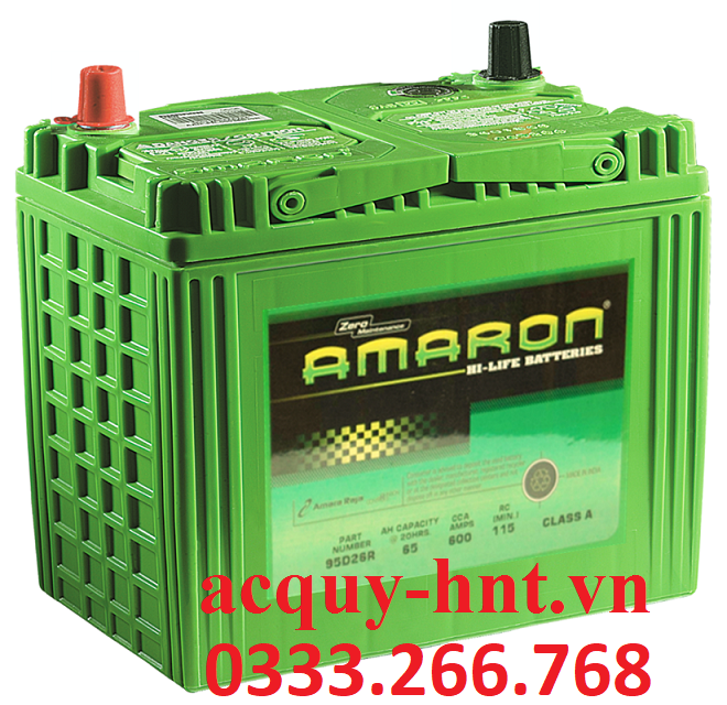 Ắc Quy Khởi Động Amaron 46B24L (12V-45AH)