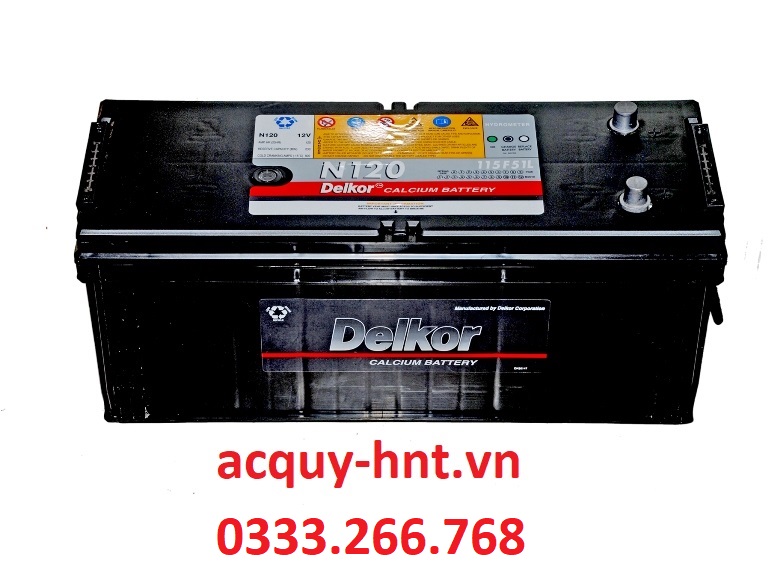 Ắc Quy Khởi Động Delkor N120 (12V-120AH)