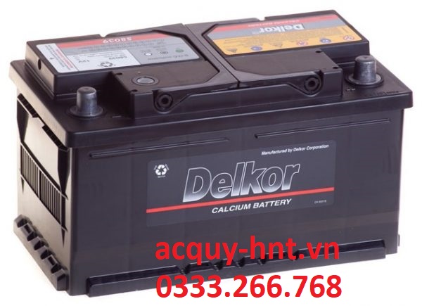Ắc Quy Khởi Động Delkor DIN 56077 SILVER (12V-60AH)