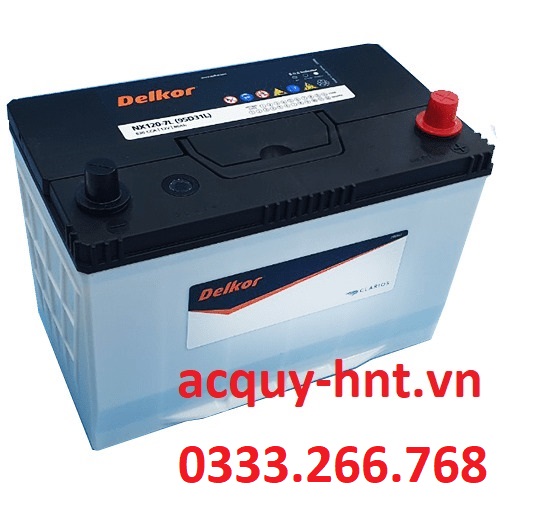 Ắc Quy Khởi Động Delkor NX120-7R/L(OE) ( 12V-90AH)