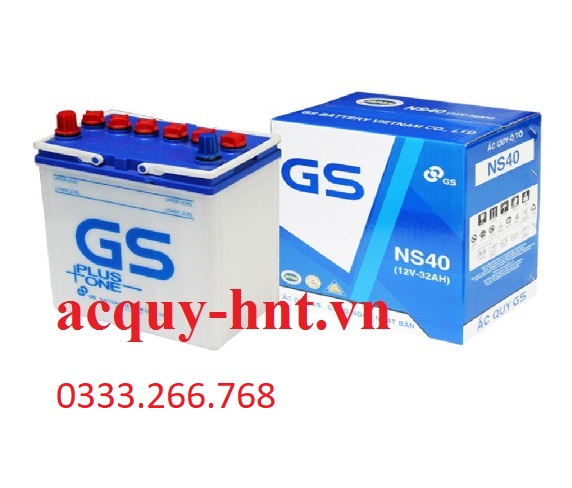 Ắc Quy Khởi Động GS NS40 (12V 32AH)