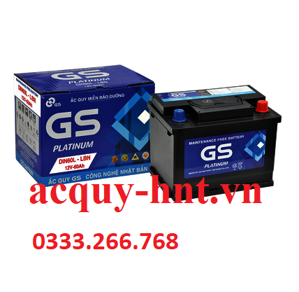 Ắc Quy Khởi Động GS MF DIN45L-LBN (12V, 45AH)