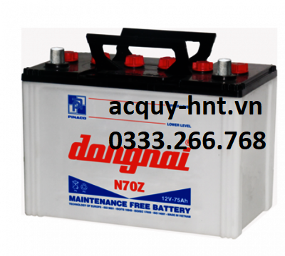 Ắc Quy Khởi Động Đồng Nai N75/N70Z (12V-75AH)