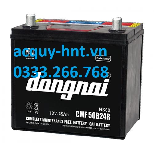 Ắc Quy Khởi Động Đồng Nai CMF 50B24 (12V-45AH)