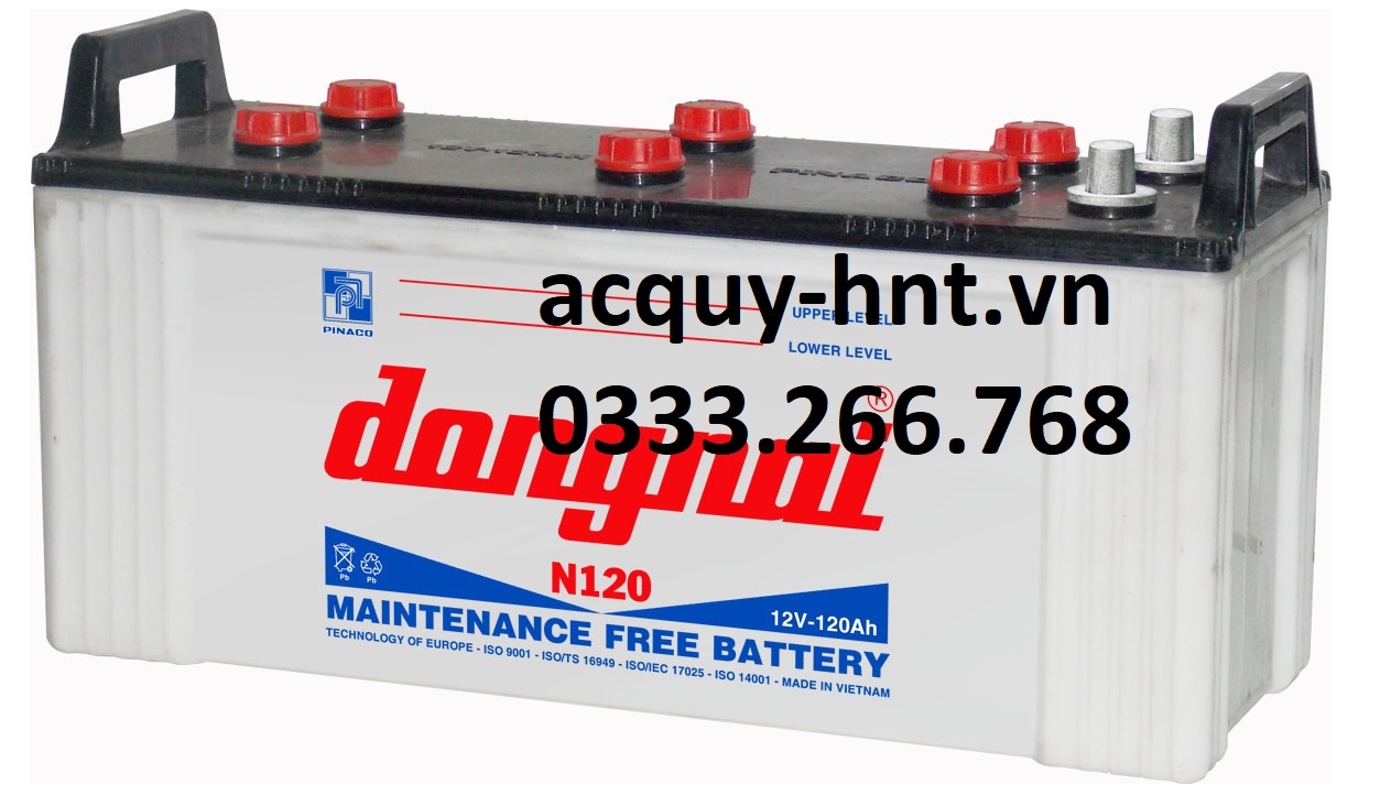 Ắc Quy Khởi Động Đồng Nai N120 (12V-120AH)