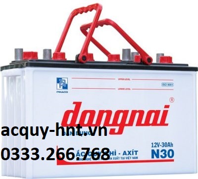 Ắc Quy Khởi Động Đồng Nai N30 (12V-30AH)