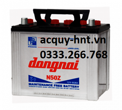 Ắc Quy Khởi Động Đồng Nai N50Z (12V-60AH)
