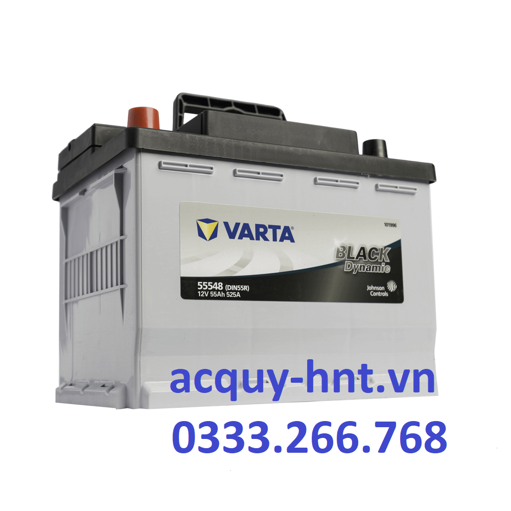 Ắc Quy Khởi Động Varta DIN 55548 (DIN55R) (12V-55AH)