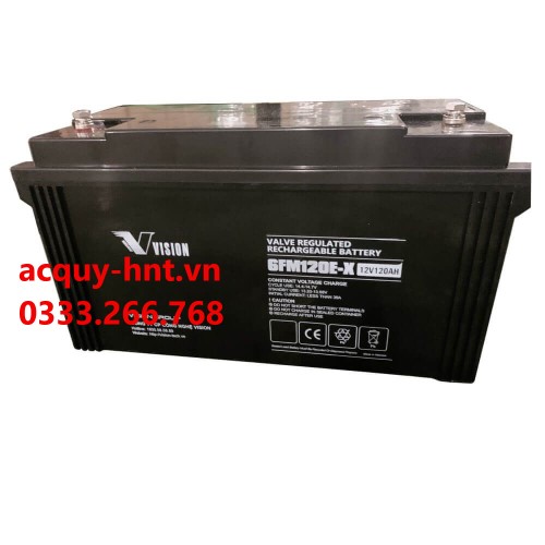 Ắc quy Vision 12V 120AH 6FM120E-X