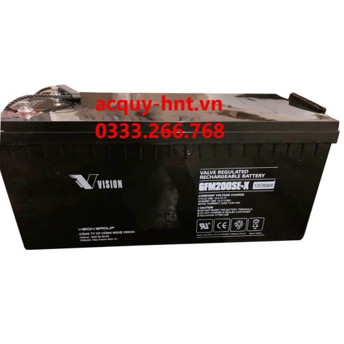 Ắc quy Vision 12V 200AH 6FM200SE-X