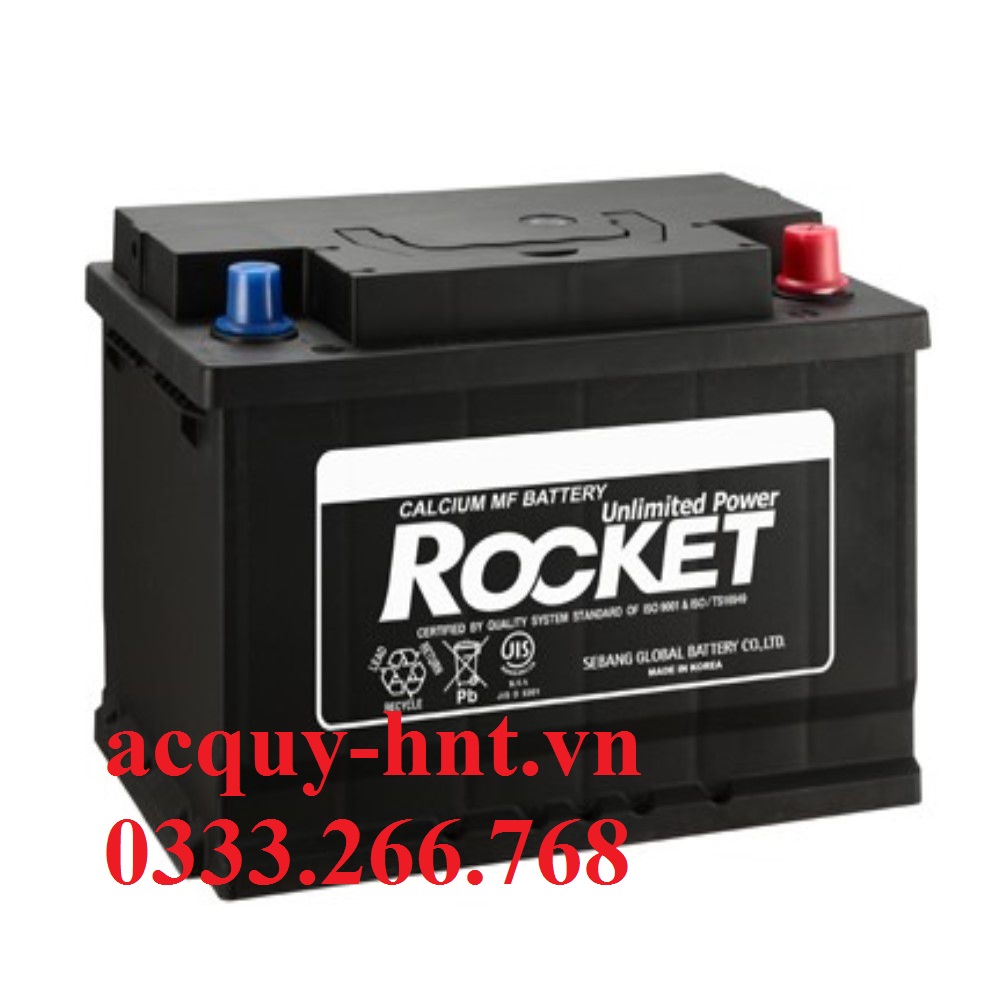 Ắc Quy Khởi Động Rocket DIN 54316 (12V - 43AH)