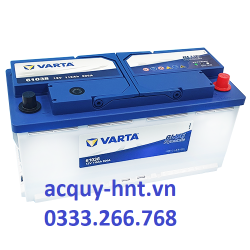 Ắc Quy Khởi Động Varta DIN 61038 (DIN110) (12V-110AH)